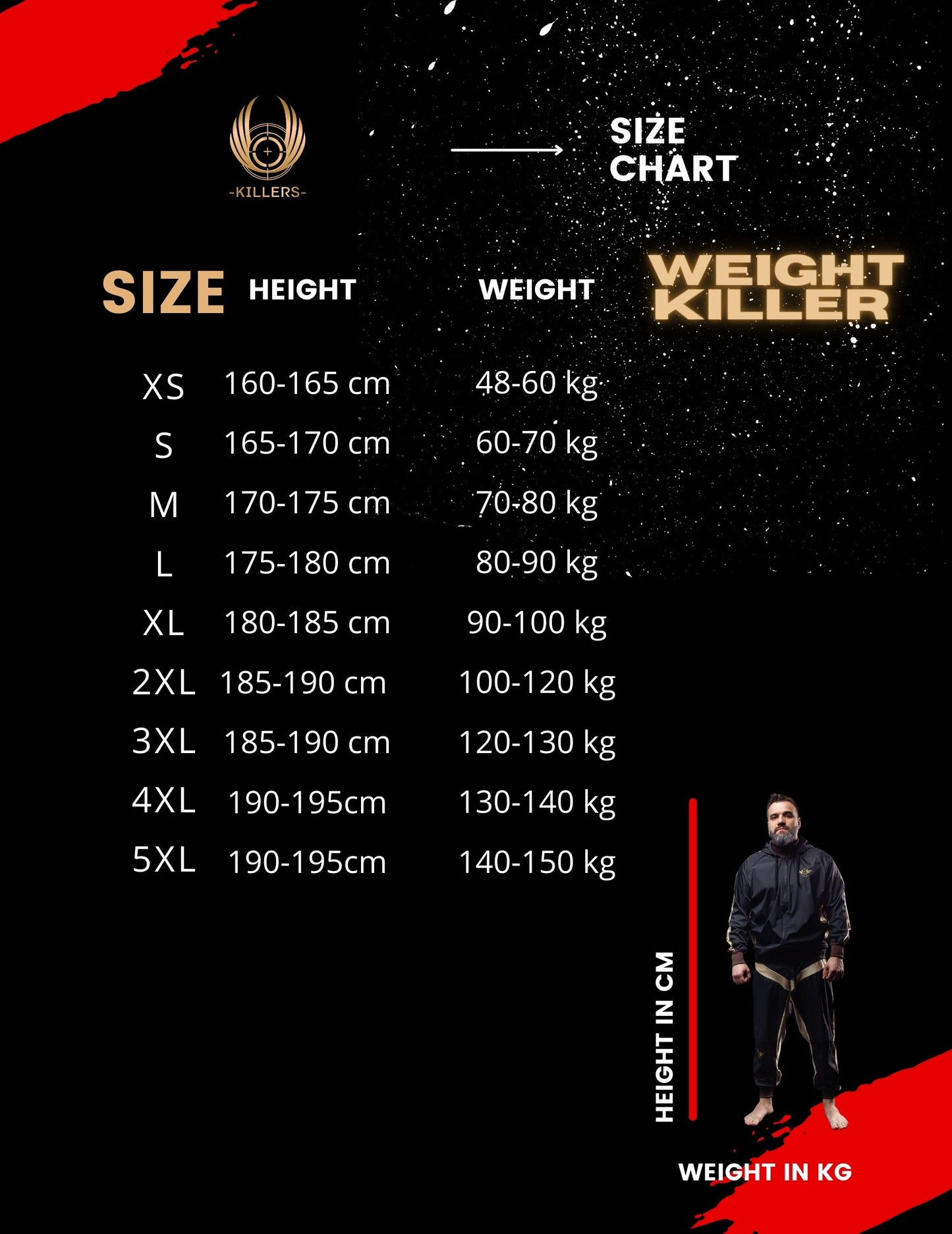 Weight Killer Hunter Gold Sauna Sport Suit