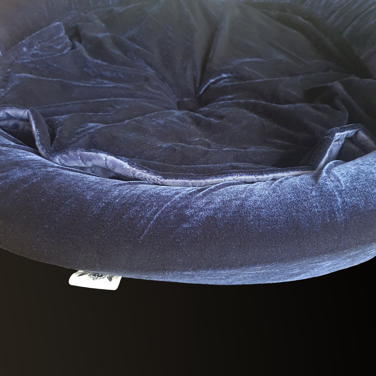 MI6E Animal bed Dark Blue Velvet