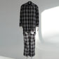 Y.S. SOKOL BLACK CHECK SUIT