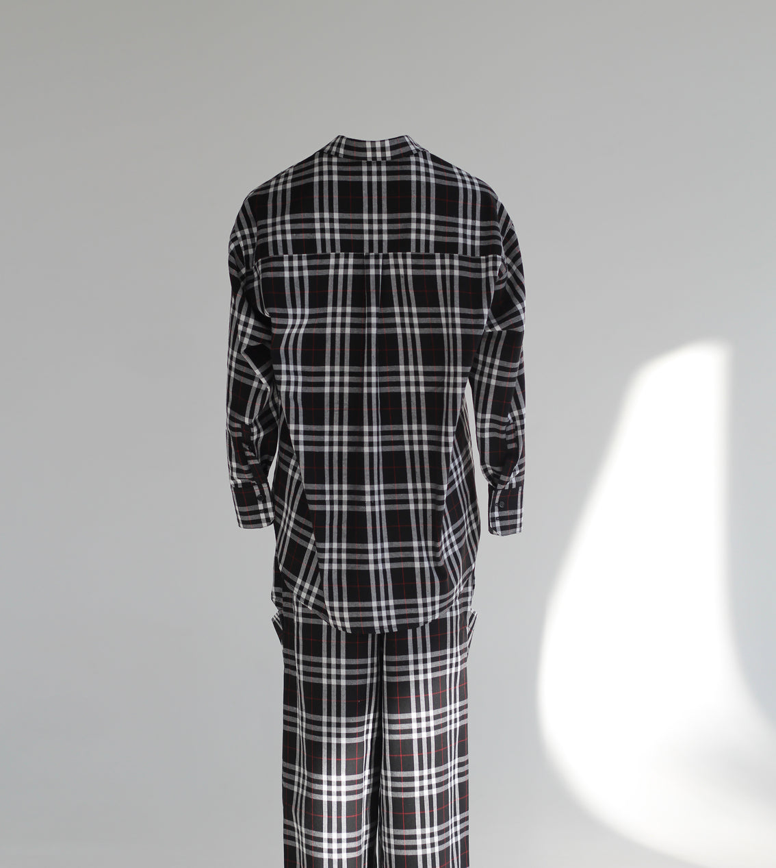 Y.S. SOKOL BLACK CHECK SUIT