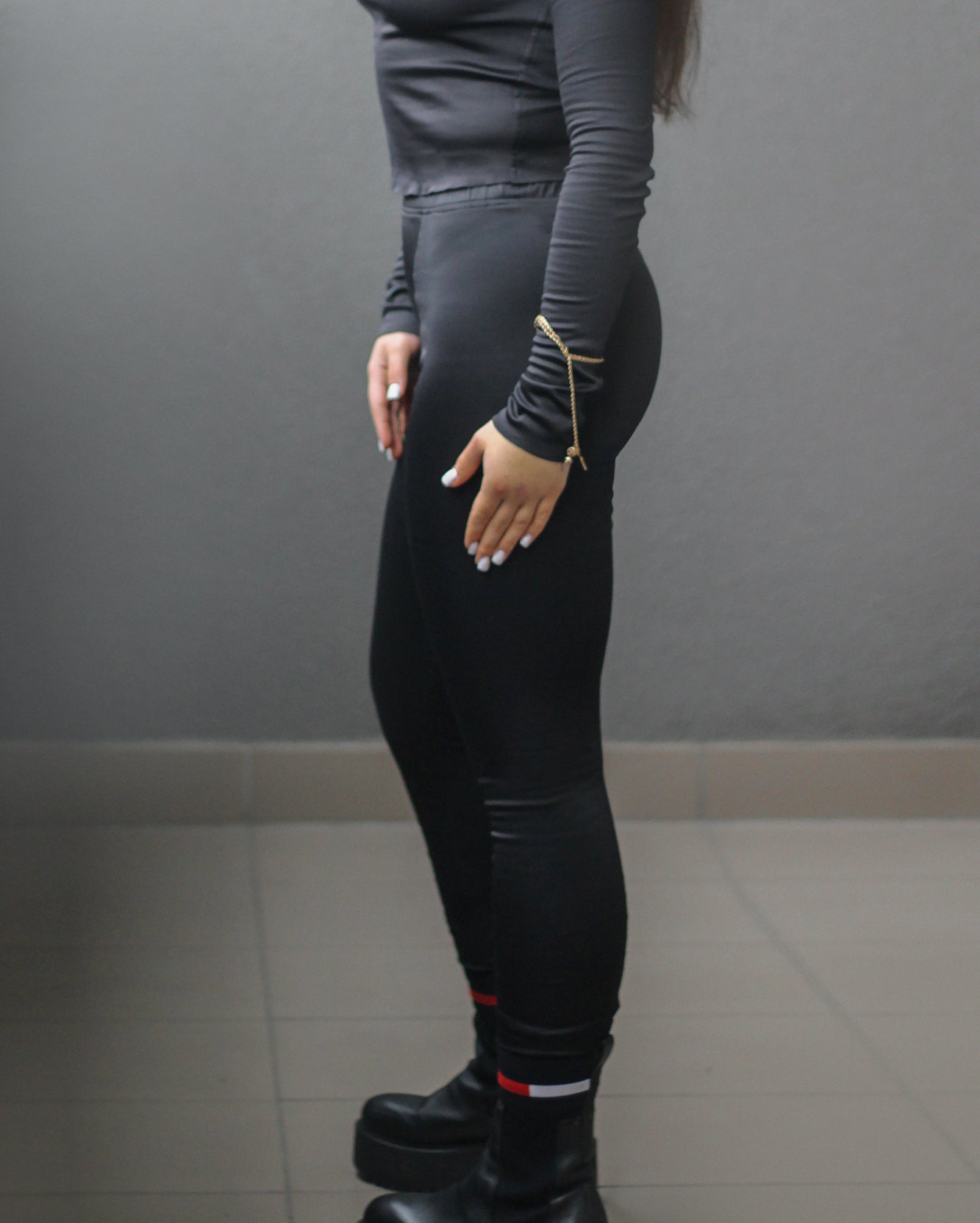 Shadow Silk leggings set