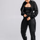 Hunter Black Ninja Sauna Sport Suit