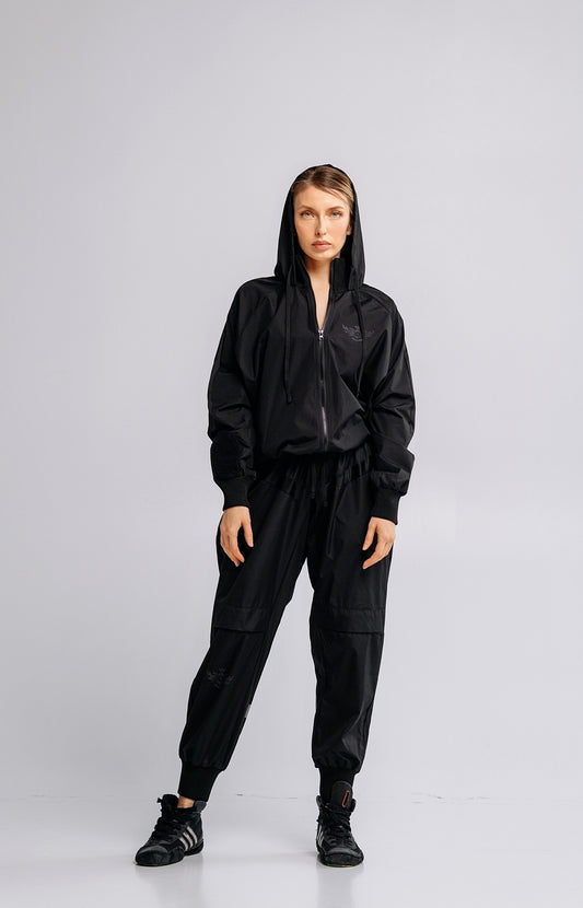 Hunter Black Ninja Sauna Sport Suit