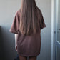 BYKLLRS Oversize T-Shirt — Chocolate Brown
