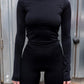 Dark Opium leggings set in black