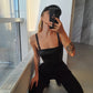 KLLRS NOT YOURS polymer leather top