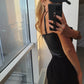 KLLRS NOT YOURS polymer leather top
