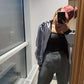 KLLRS NOT YOURS polymer leather top