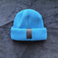 KLLRS ACRYLIC & BLACK IGUANA GENUINE LEATHER HAT