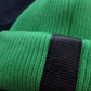 KLLRS ACRYLIC & BLACK IGUANA GENUINE LEATHER HAT